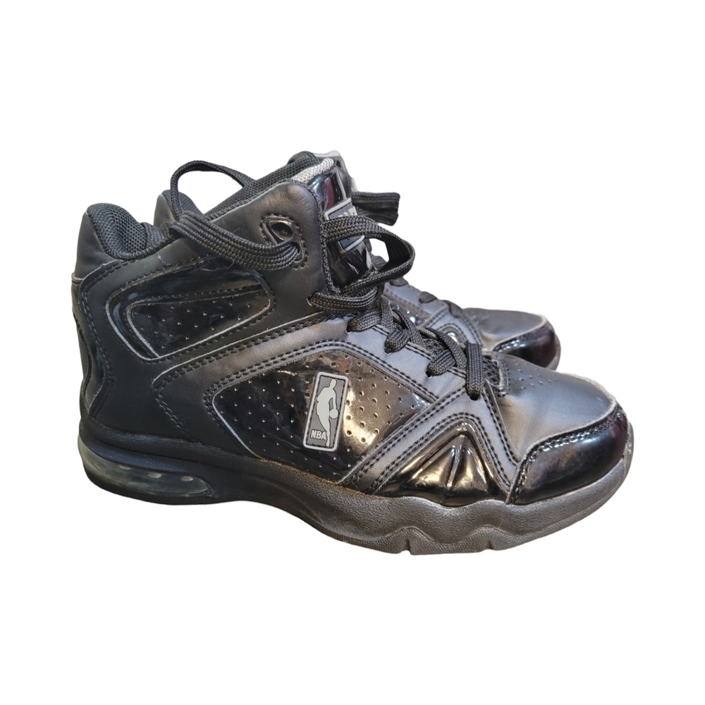 NBA Vintage Black Boys Basketball Shoes